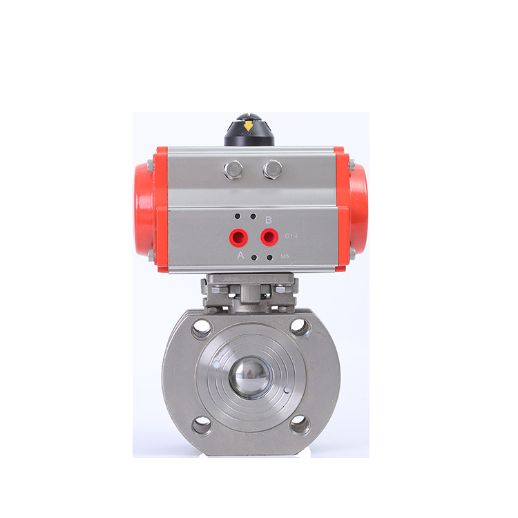 Pneumatic clamp type thin ball